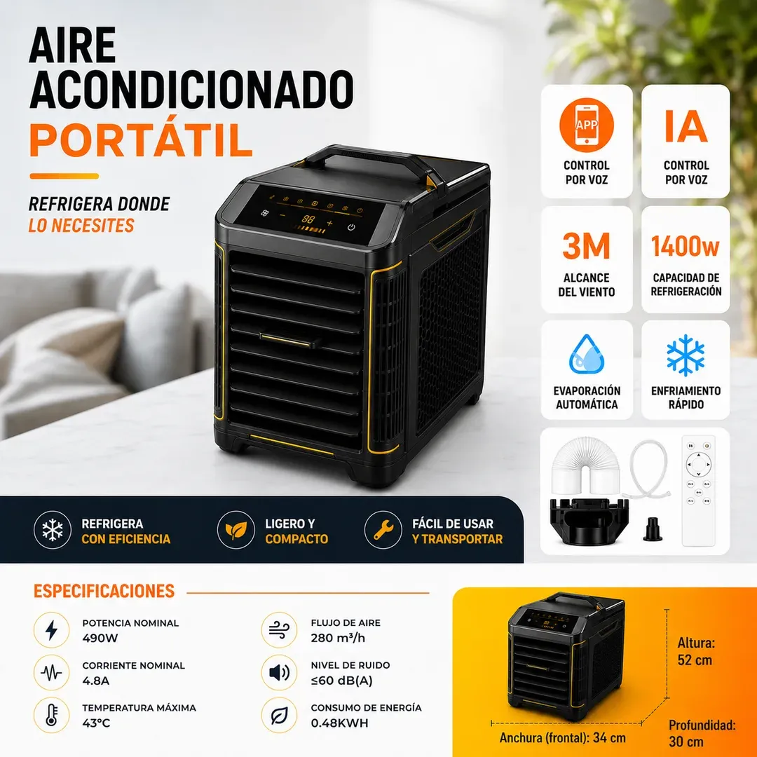 Control del aire acondicionado desde el móvil